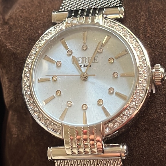 Ferre Milano Women's FM1L096M0051 case 34mm Stainless Steel Made in Switzerland - Picture 2 of 12